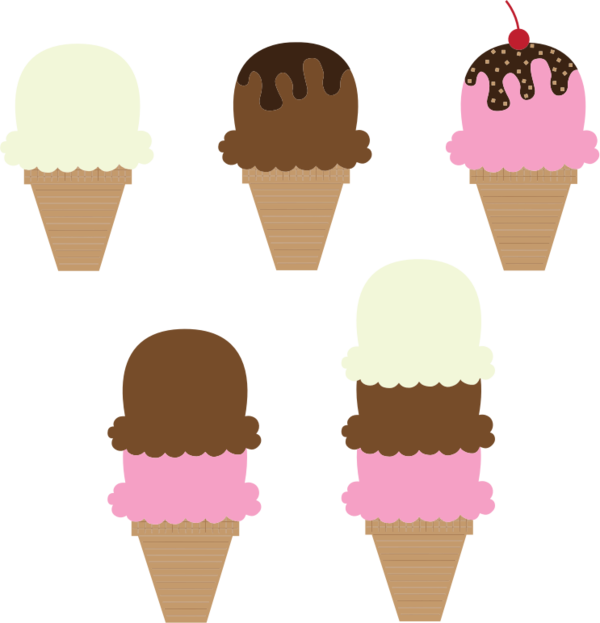 Free Dessert Ice Cream Cone Ice Cream Food Clipart Clipart Transparent Background
