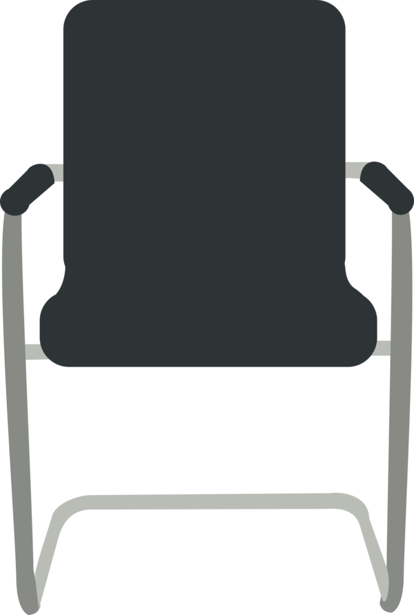 Free Office Furniture Chair Black And White Clipart Clipart Transparent Background