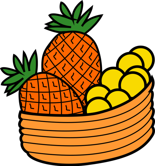 Free Juice Ananas Food Pineapple Clipart Clipart Transparent Background