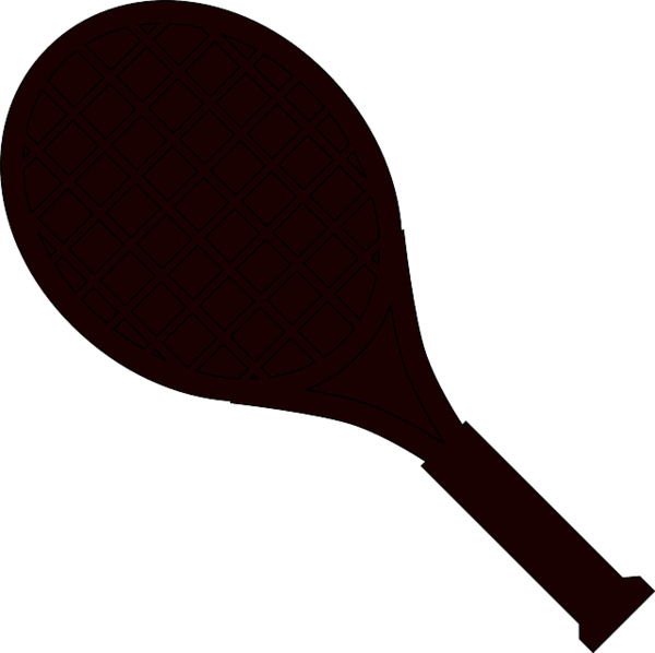 Free Tennis Racket Line Sports Equipment Clipart Clipart Transparent Background