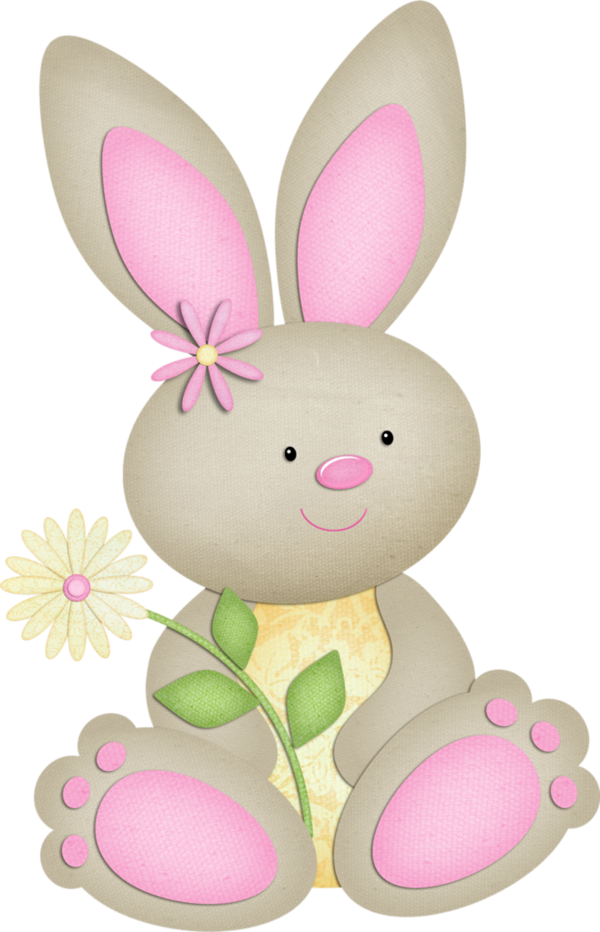 Free Rabbit Rabbit Easter Bunny Easter Clipart Clipart Transparent Background