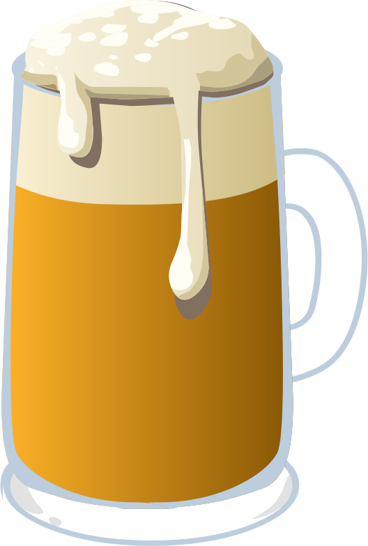 Free Beer Mug Beer Glass Cup Clipart Clipart Transparent Background
