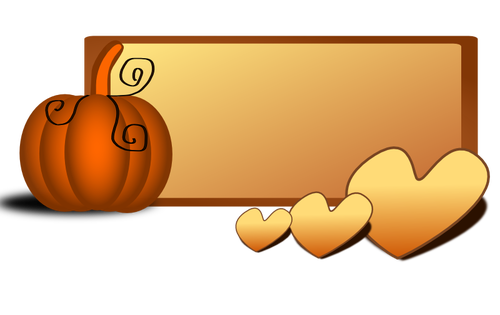 Free Autumn Pumpkin Calabaza Heart Clipart Clipart Transparent Background