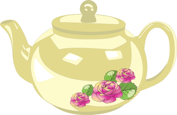 Free Coffee Teapot Tableware Cup Clipart Clipart Transparent Background