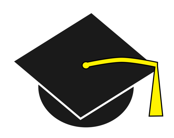 Free Graduation Triangle Line Area Clipart Clipart Transparent Background