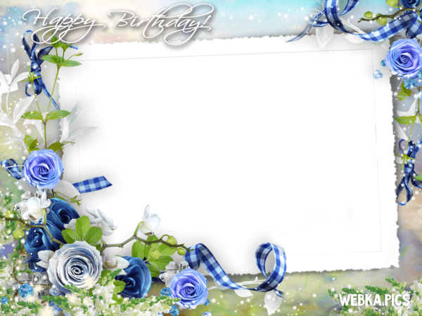 Free Rose Flower Flora Picture Frame Clipart Clipart Transparent Background