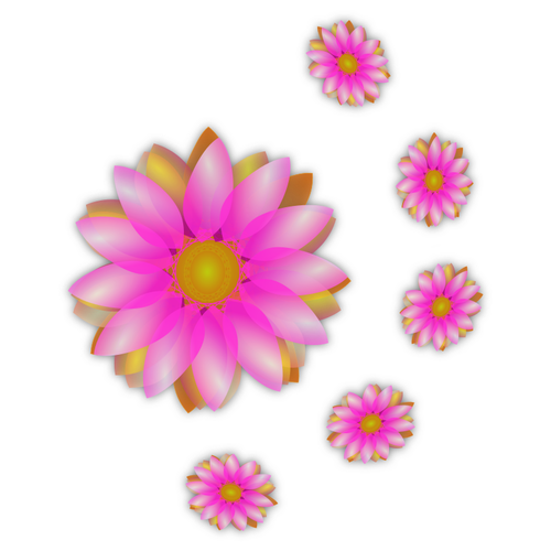 Free Family Flower Petal Magenta Clipart Clipart Transparent Background