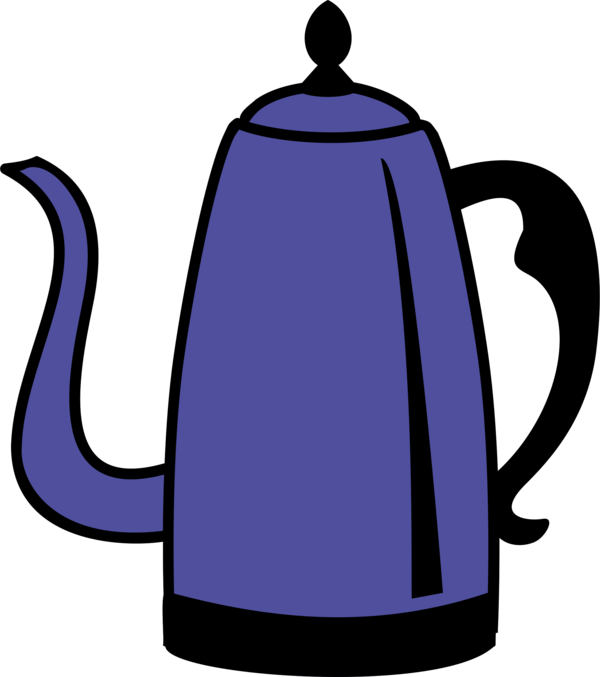 Free Coffee Kettle Teapot Tableware Clipart Clipart Transparent Background