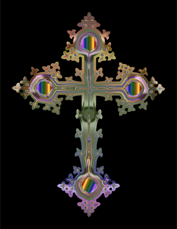 Free Church Cross Religious Item Symbol Clipart Clipart Transparent Background
