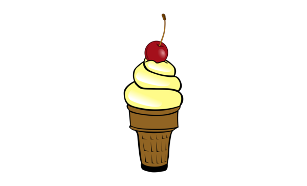 Free Ice Cream Ice Cream Cone Food Fruit Clipart Clipart Transparent Background