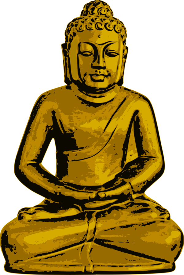 Free Buddhist Sitting Meditation Clipart Clipart Transparent Background