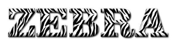 Free Zebra Black And White Text Line Clipart Clipart Transparent Background
