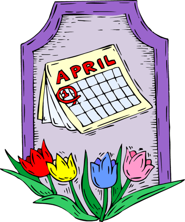 Free April Fools Day Text Flower Plant Clipart Clipart Transparent Background