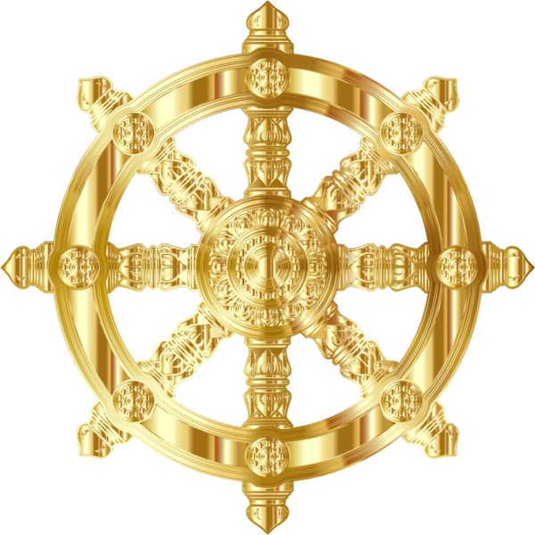 Free Buddhist Metal Brass Gold Clipart Clipart Transparent Background