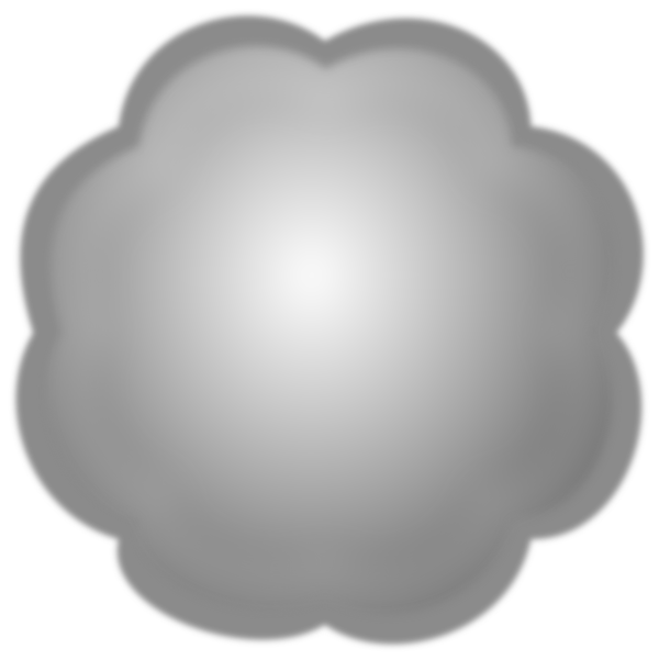 Free Cloud Cloud Black And White Sphere Clipart Clipart Transparent Background