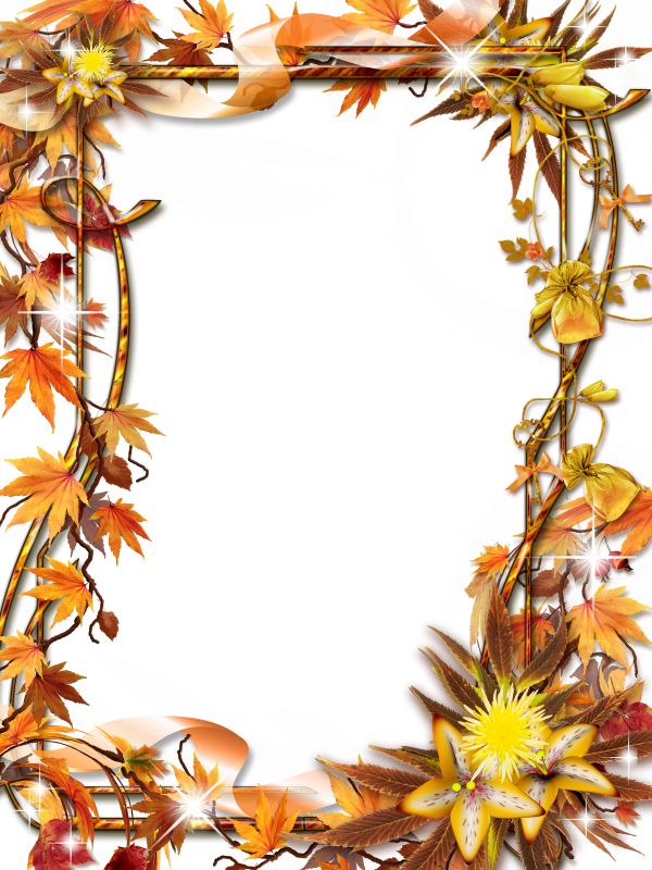 Free Autumn Flower Leaf Clipart Clipart Transparent Background