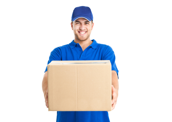 Free Delivery Package Delivery Electric Blue Clipart Clipart Transparent Background