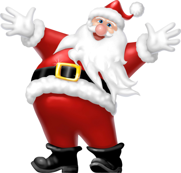 Free Christmas Santa Claus Figurine Christmas Ornament Clipart Clipart Transparent Background