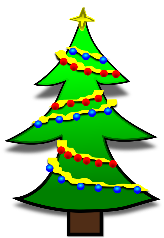 Free Christmas Christmas Tree Christmas Decoration Tree Clipart Clipart Transparent Background