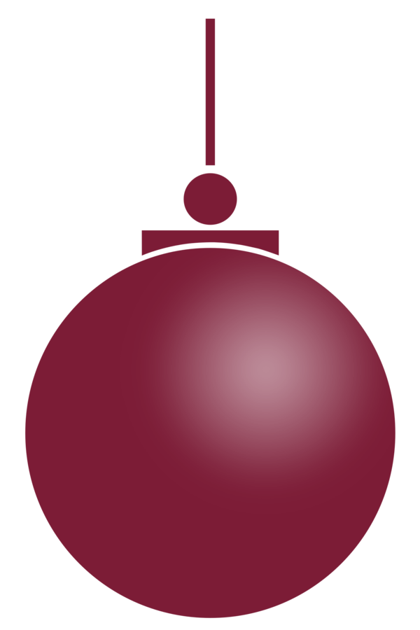 Free Christmas Christmas Ornament Magenta Sphere Clipart Clipart Transparent Background