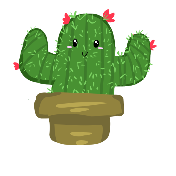 Free Cactus Plant Cactus Tree Clipart Clipart Transparent Background
