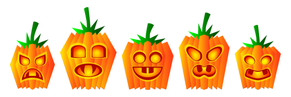 Free Halloween Vegetable Fruit Food Clipart Clipart Transparent Background