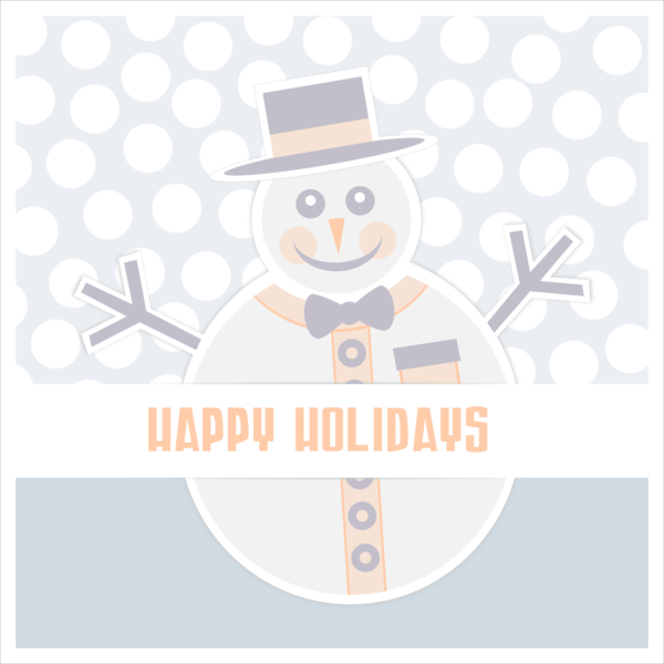 Free Christmas Text Snowman Logo Clipart Clipart Transparent Background
