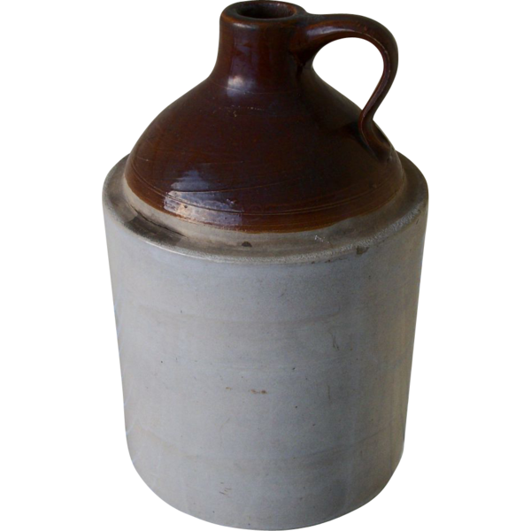 Free Whiskey Jug Pottery Serveware Clipart Clipart Transparent Background