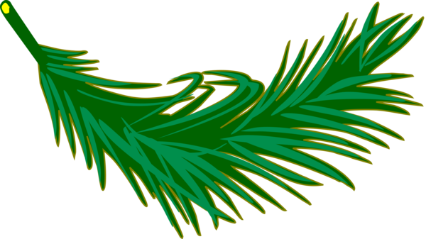 Free Grass Leaf Plant Palm Tree Clipart Clipart Transparent Background