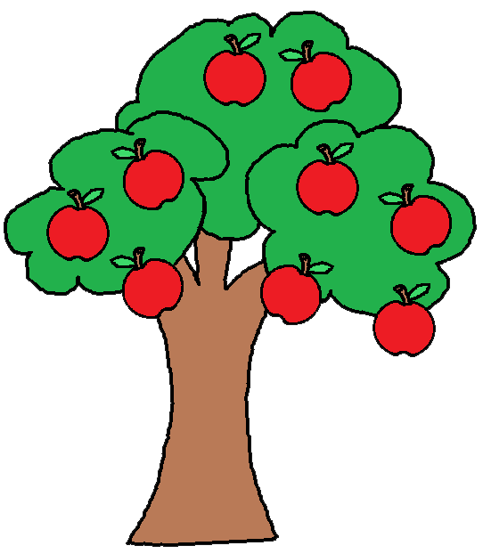 Free Fruit Tree Woody Plant Flower Clipart Clipart Transparent Background