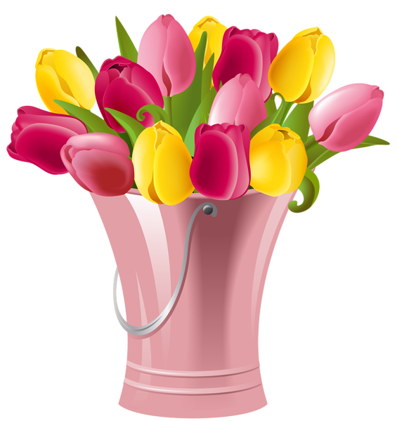 Free Lily Flower Cut Flowers Tulip Clipart Clipart Transparent Background