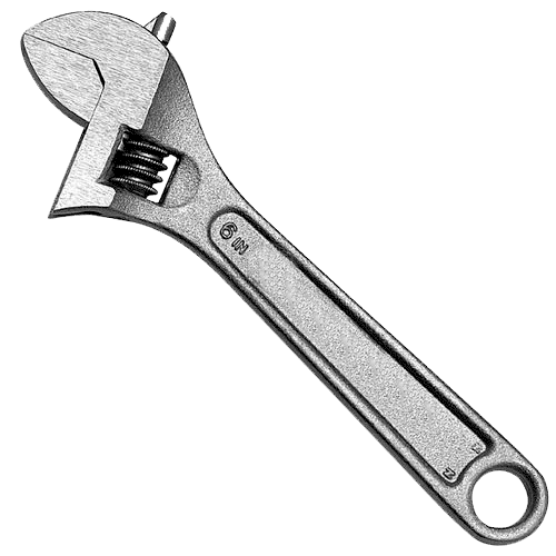 Free Plumber Adjustable Spanner Wrench Hardware Clipart Clipart Transparent Background