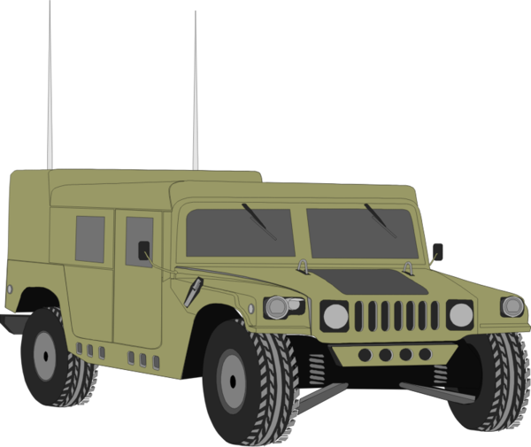 Free Tank Car Vehicle Humvee Clipart Clipart Transparent Background