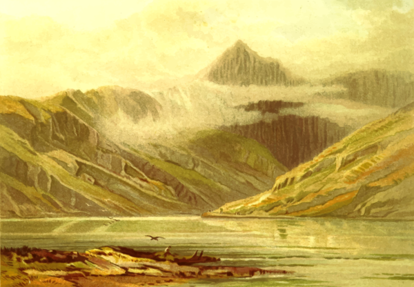 Free Landscape Ecosystem Painting Highland Clipart Clipart Transparent Background