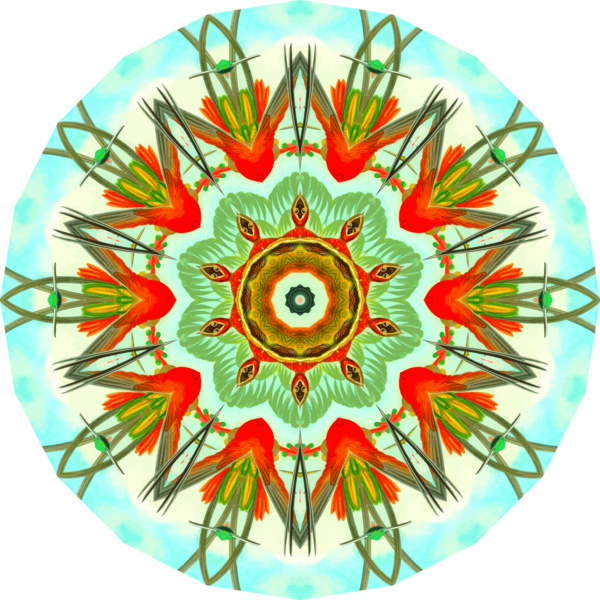 Free Sewing Circle Kaleidoscope Symmetry Clipart Clipart Transparent Background