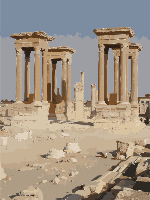 Free Temple Historic Site Ancient Roman Architecture Ruins Clipart Clipart Transparent Background