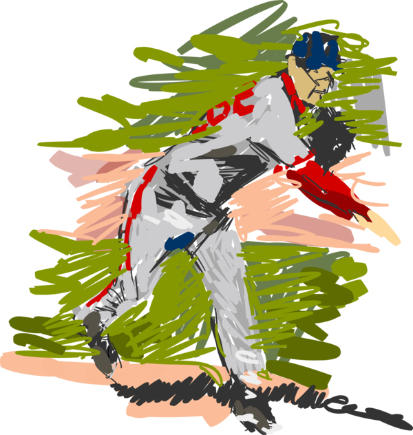 Free Baseball Tree Plant Grass Clipart Clipart Transparent Background