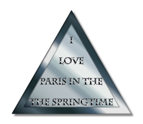 Free Spring Text Triangle Sign Clipart Clipart Transparent Background