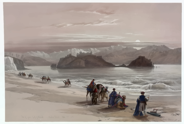 Free Landscape Arctic Painting Sea Clipart Clipart Transparent Background
