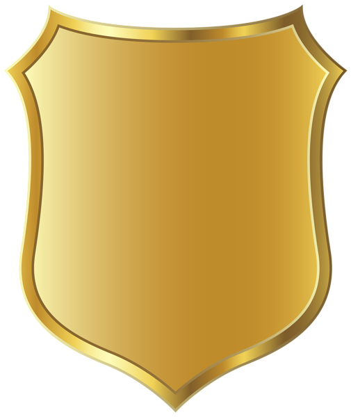 Free Police Shield Clipart Clipart Transparent Background