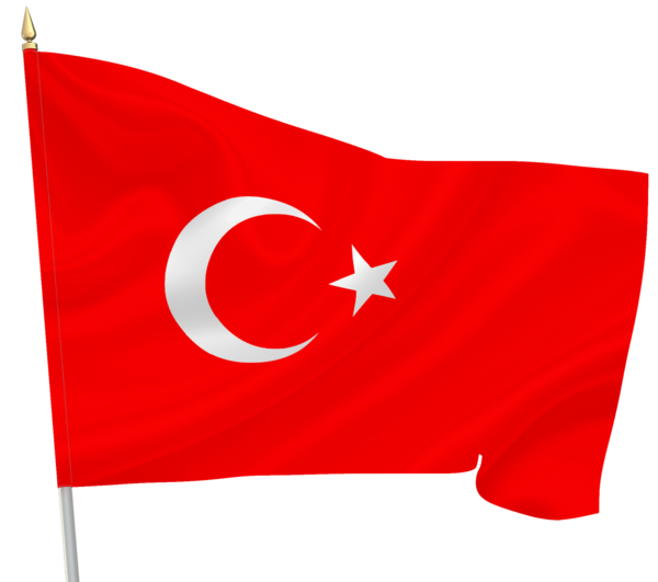 Free Turkey Flag Red Flag Clipart Clipart Transparent Background