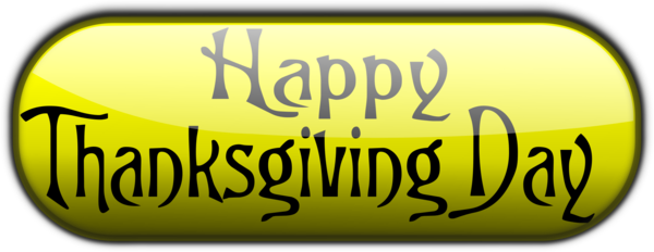 Free Thanksgiving Text Logo Area Clipart Clipart Transparent Background