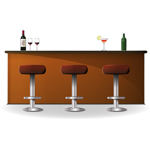 Free Cocktail Furniture Table Chair Clipart Clipart Transparent Background