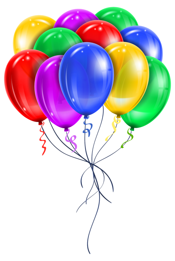 Free Birthday Balloon Party Supply Toy Clipart Clipart Transparent Background