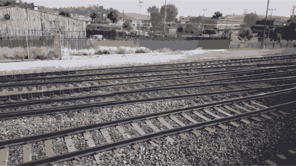 Free Train Track Rail Transport Vehicle Clipart Clipart Transparent Background