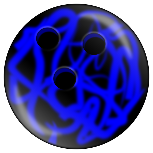 Free Bowling Cobalt Blue Electric Blue Circle Clipart Clipart Transparent Background