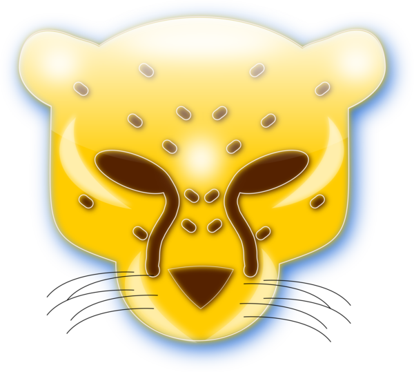 Free Leopard Nose Cartoon Mask Clipart Clipart Transparent Background