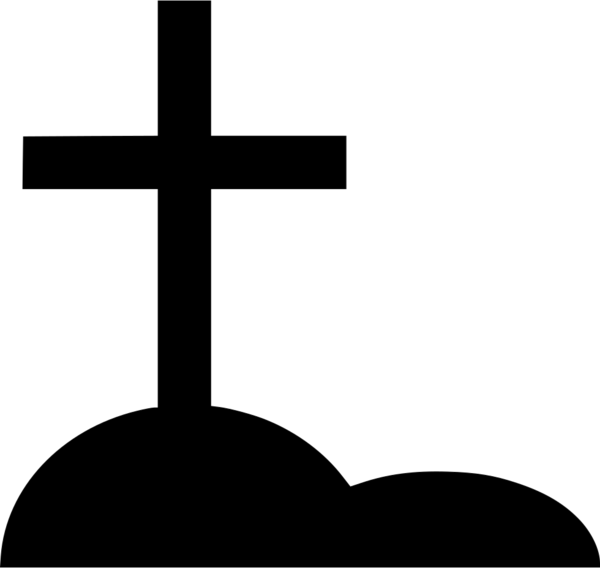 Free Cross Cross Black And White Silhouette Clipart Clipart Transparent Background