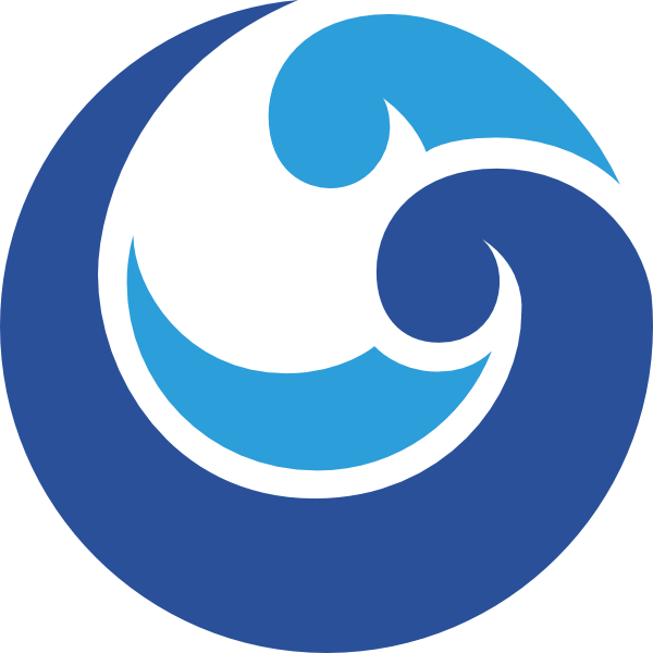 Free Ocean Text Circle Logo Clipart Clipart Transparent Background