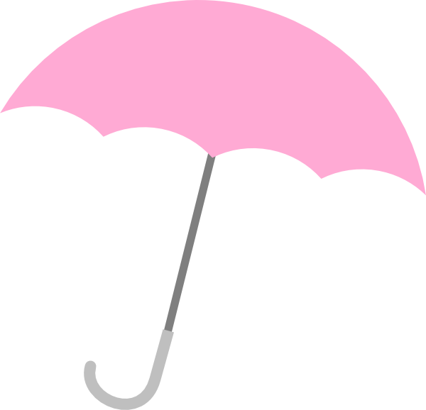 Free Baby Shower Magenta Line Umbrella Clipart Clipart Transparent Background